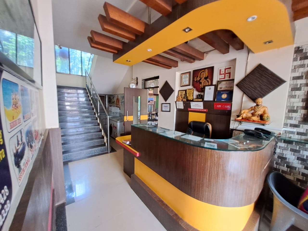 Hotel reception